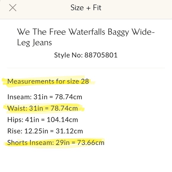 NWT We The Free Waterfalls Baggy Wide-Leg Jeans in Cowboy Khaki 28 S - Picture 10 of 12